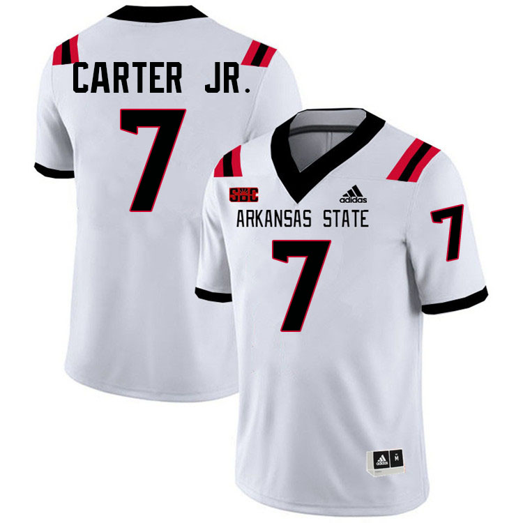 Tony Carter Jr. Arkansas State Jersey,Arkansas State Red Wolves Football Uniforms,Jersey-White